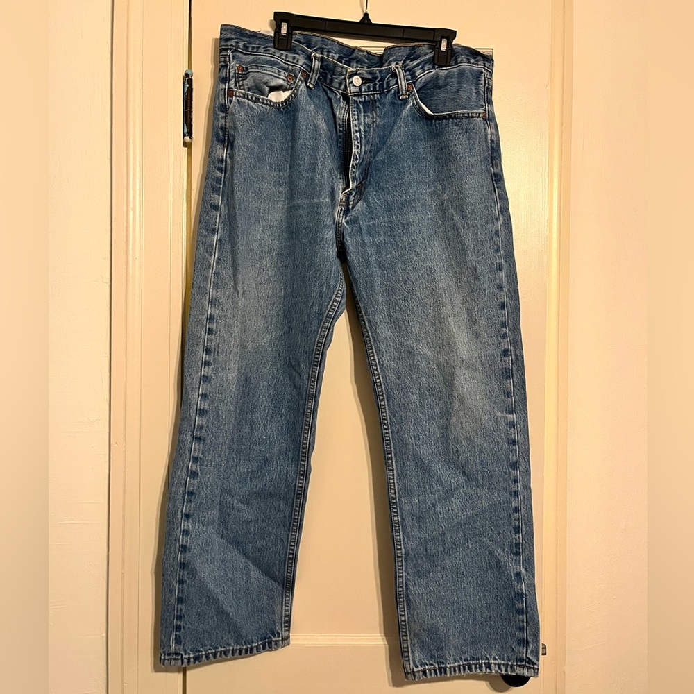 Vintage Levi’s 505 denim